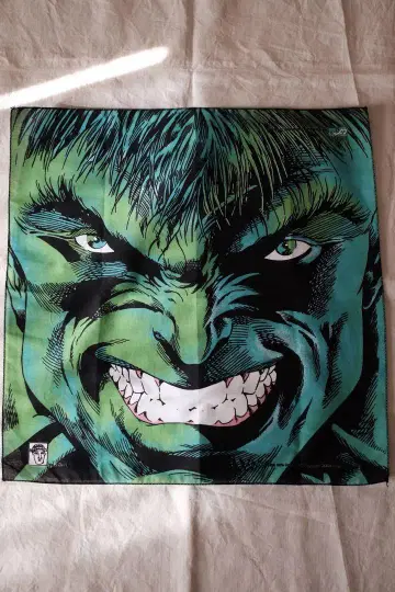 90s 초인 헐크 반다나 마블 HULK MARVEL COMICS