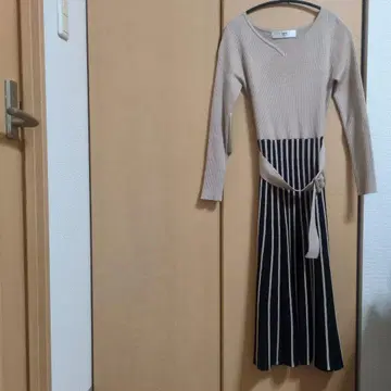 tocco closet luxe 롱 니트 원피스입니다.