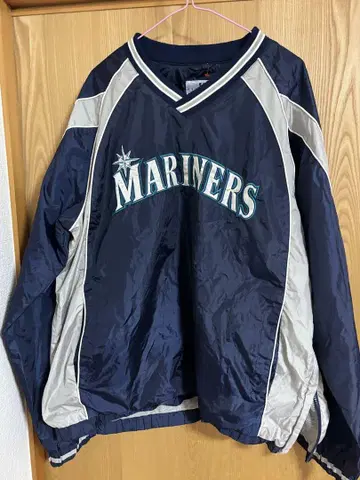 레어 90s~00s MARINERS 나일론 자켓 L 사이즈