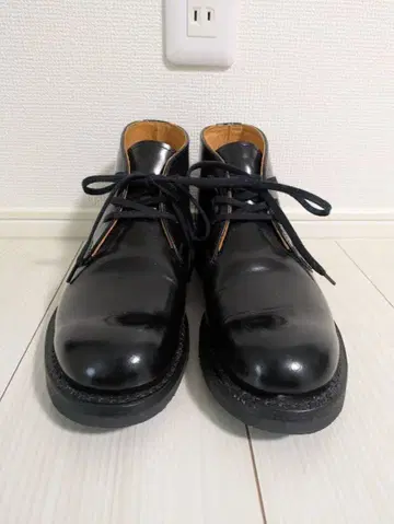 DANNER 블랙 가죽 처카 부츠