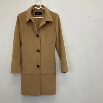 VICKY 체스터 베이지 벨트 포함 L 사이즈