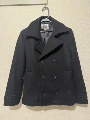 TK 피코트 M 사이즈 (2 사이즈), 블랙