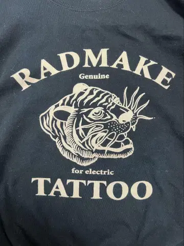 RADMAKE TATTOO 티셔츠 M 사이즈 타투
