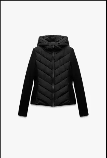 ZARA 대비 퍼프 자켓 M