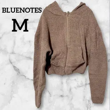새상품급 BLUENOTES [ M ] 후드 부착 브라운 아우터