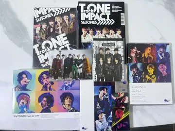 SixTONES 라이브 DVD 세트 덤 포함