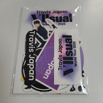 Travis Japan 토라쟈 월드 투어 스티커 왈츠