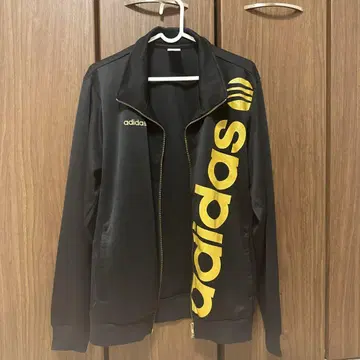 adidas 저지 블랙 골드 L 사이즈