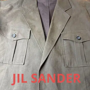 JIL SANDER 브라운 밀리터리 자켓 48