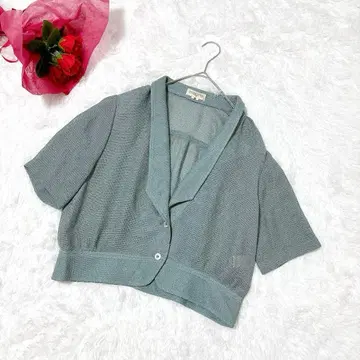 imagina [ F ] 가디건 겉옷 젤라토니 코디 탁한 민트 컬러