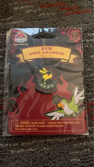 WCS2025 피카츄 핀즈 미개봉