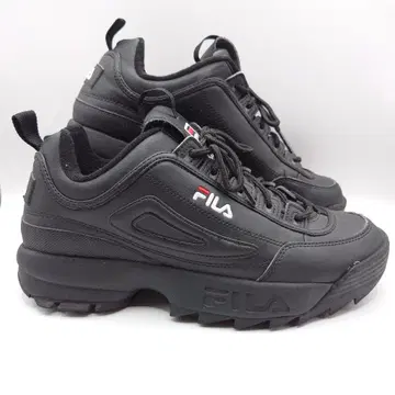 휠라 FILA DISRUPTOR 2 통굽 스니커즈 블랙 28cm