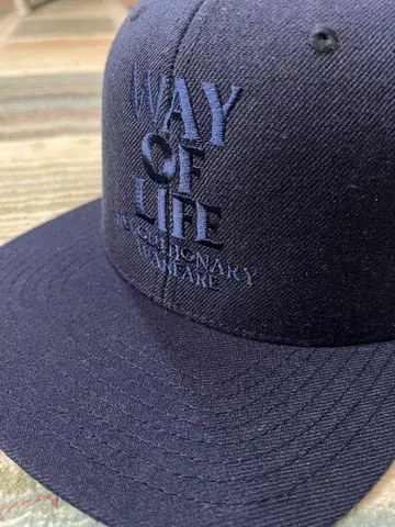 RATS WAY OF LIFE 캡 네이비