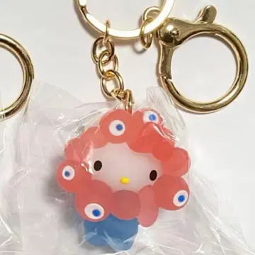 만박 산리오 미야쿠미야쿠 클리어 키링 키티