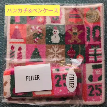 FEILER 어드벤트 달력 손수건 & 펜 케이스