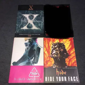 X JAPAN hide 밴드 스코어 3권 세트 악보