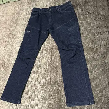 workman 데님 카고 팬츠 다크 블루