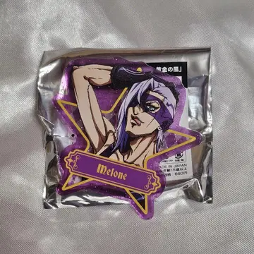 죠죠 별 모양 라메 아크릴 배지 멜로네