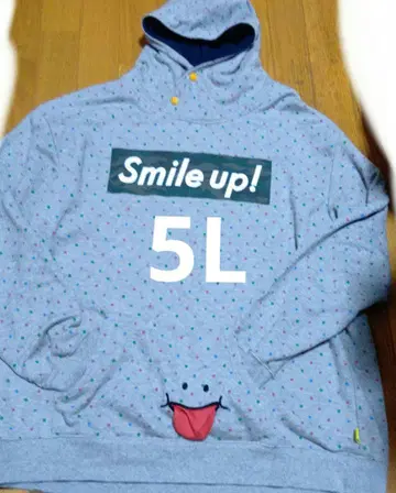 [ UP!SMILE ] 도트 후드티 5L 6