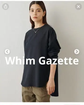 [Whim Gazette V 가제트 풀오버]