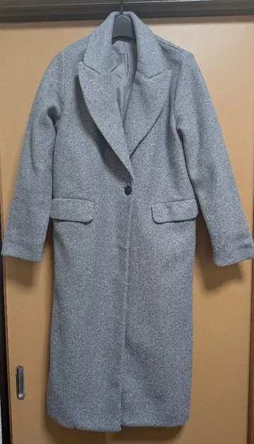 그레이 롱 코트 M 사이즈
