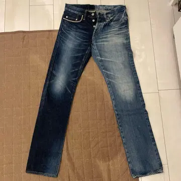 HYSTERIC GLAMOUR 데미지 가공 청바지