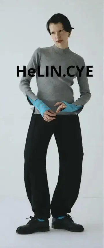 컨디션 최상! HeRIN.CYE 해린도트사이 팬츠 (블랙)