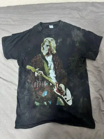 NIRVANA 커트 코베인 밴드 티셔츠