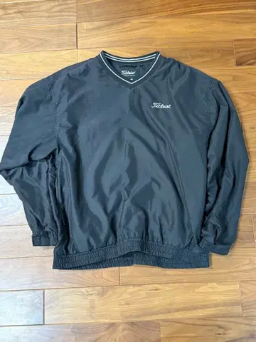Titleist 남성용 풀오버 L 블랙