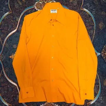 70s orange shirt vintage