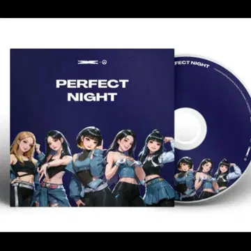 LE SSERAFIM 르세라핌 perfect night US 한정판 CD