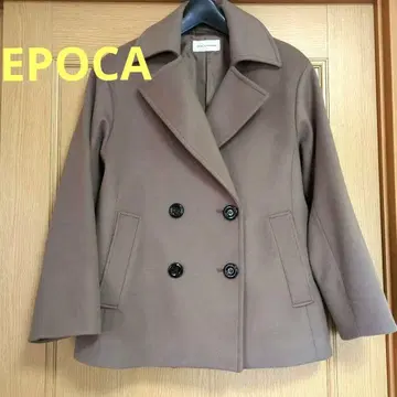 EPOCA 숏 비버 울 코트