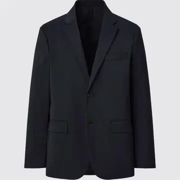 UNIQLO 감동 자켓 (울 라이크 소매 길이 기장 표준) 네이비 S