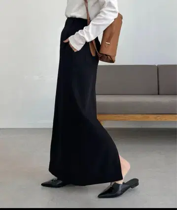 CAPRICIEUXLE'MAGE 맥시 I 라인 스커트
