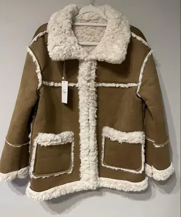 Sibra 무스탕 코트 M 사이즈