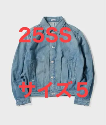 SELVEDGE FADED LIGHT DENIM BLOUSON 5