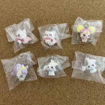 푸치큐아 메지루시 액세서리 코메코메 x 2 캔디 니코 다이후쿠 x 2