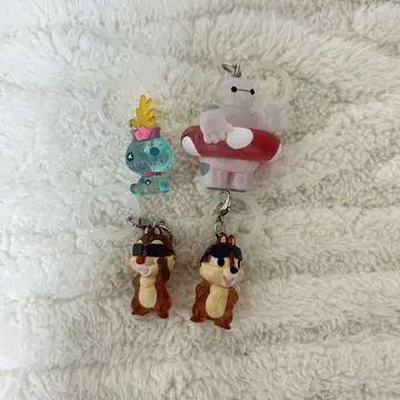 메지루시 액세서리 디즈니 스크램프 베이맥스 칩 데일