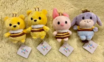 우루포챠짱 벌 푸우 4체 세트
