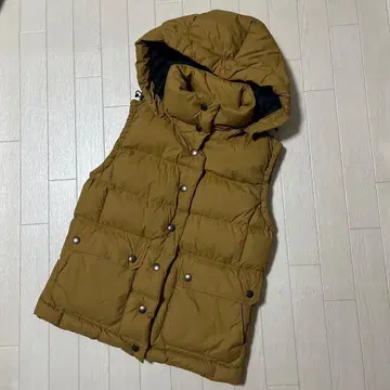 Eddie Bauer 후드 부착 다운 베스트 Women's PXS