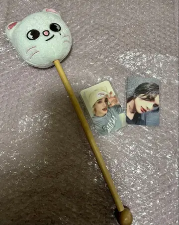 Stray Kids 현진 지니렛 어깨 두드림 봉