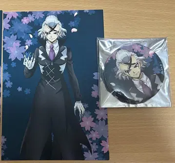 Dr.STONE 제노 특전 엽서 캔뱃지 마루이 꽃놀이 닥스토