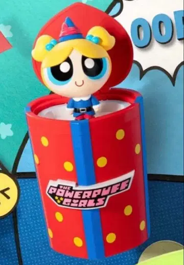 POP MART 파워퍼프걸 파티 서프라이즈 시리즈 버블스