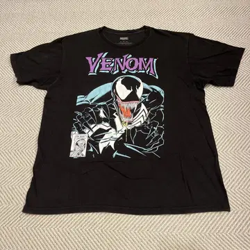 마블 공식 MARVEL 베놈 T셔츠 블랙 XL