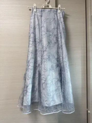 JUSGLITTY 반짝반짝 자수 머메이드 스커트