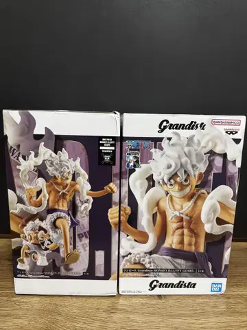 원피스 Grandista 루피 피규어 2개