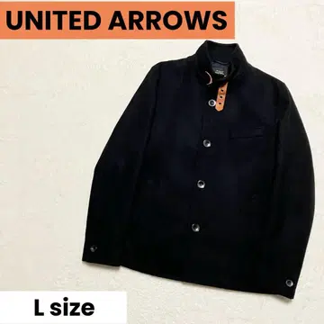 UNITED ARROWS 스텐칼라 숏코트 L size 네이비