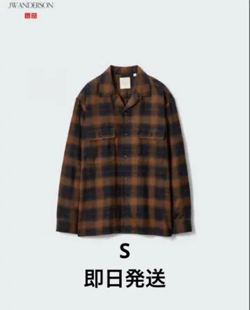 JW ANDERSON 브러쉬드 코튼 오버 사이즈 셔츠 S 사이즈