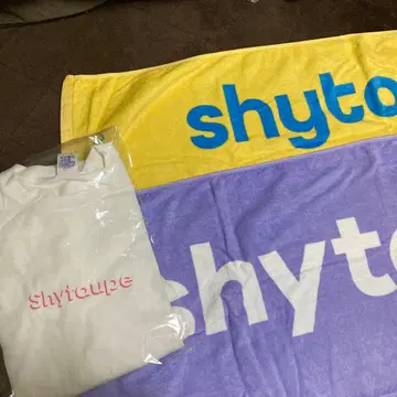 샤이트프 shytoupe 타월과 T셔츠 세트