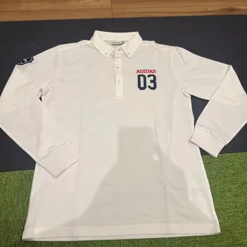 adidas 03 긴팔 피케 셔츠 L 사이즈